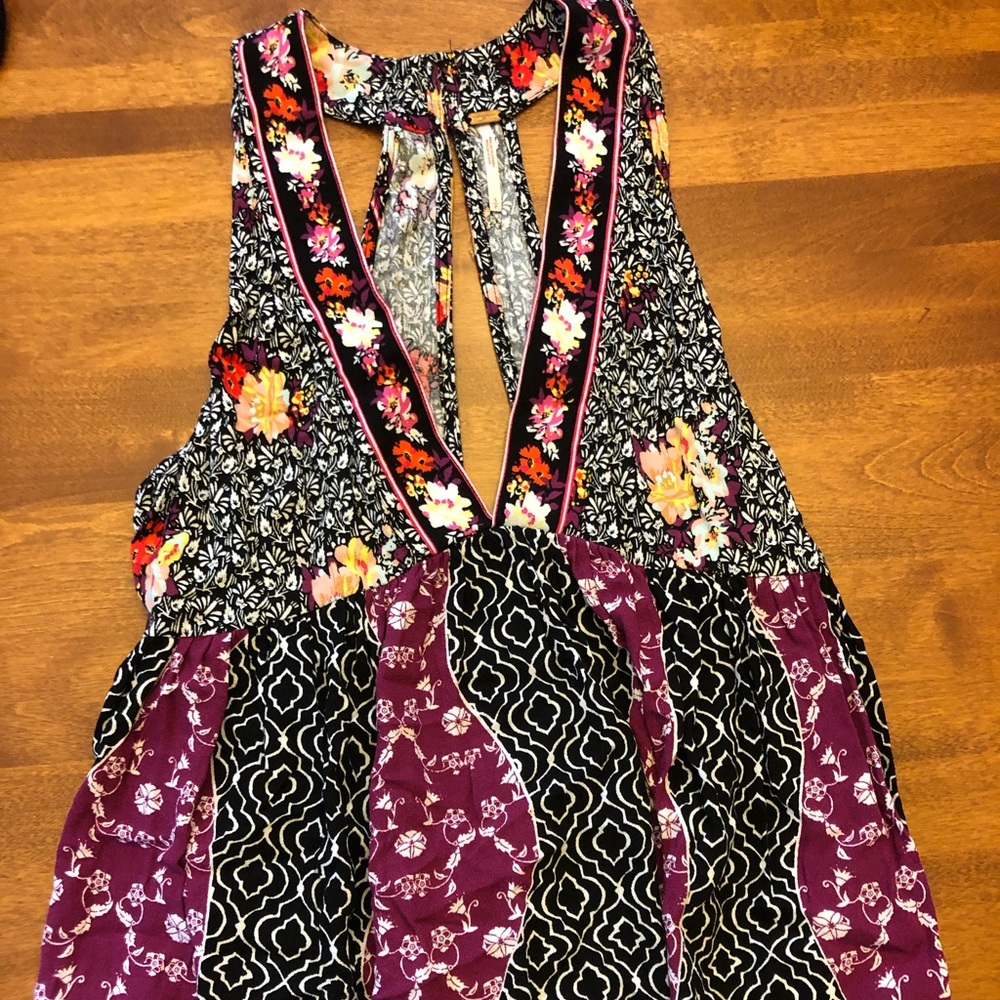 FREE PEOPLE patterned top